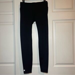 Athleta Sonar Black Cropped Leggings size Small Activewear Athleisure